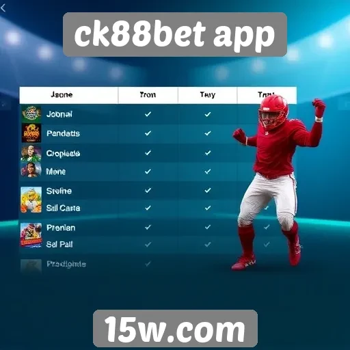 Comparação de jogos disponíveis no ck88bet app